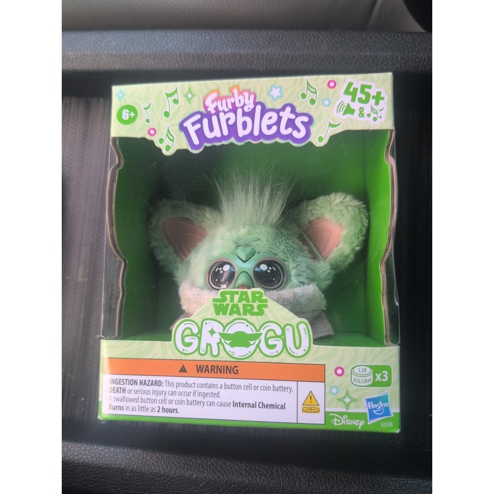 2026 Furby Furblets -STAR WARS GROGU- Electronic Plush Toy 45+ Sounds New